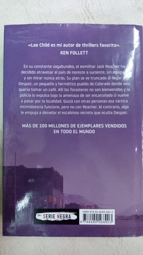 Nada Que Perder - Lee Child - Rba - Tapa Dura (Usado)
