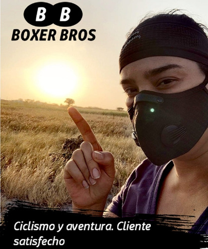Careta Deportiva Pm10, 4 Piezas + 12 Filtros