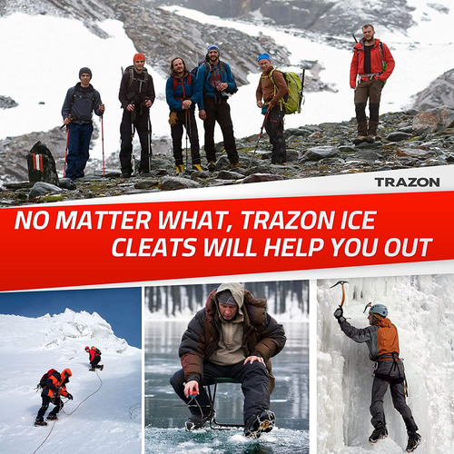 Crampons - Tacos De Hielo Para Botas Y Zapatos De Senderismo