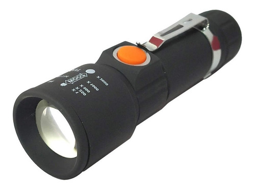 Mini Lanterna Led Tática Recarregável Portátil Usb Gz-998