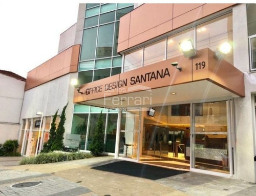 Imagem 6 de 15 de Sala Duplex Nova / Edif. Office Design Santana - Cf20129