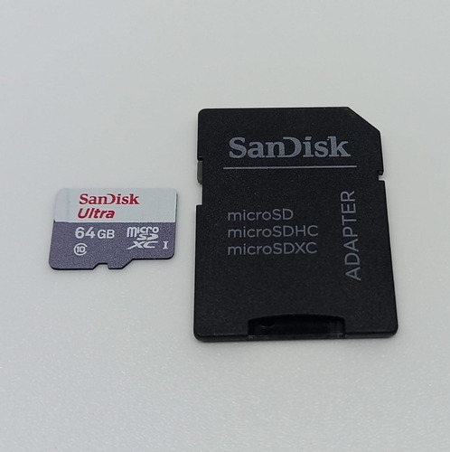 Tarjeta Memoria Sandisk Ultra Con Adaptador 64gb (openbox)