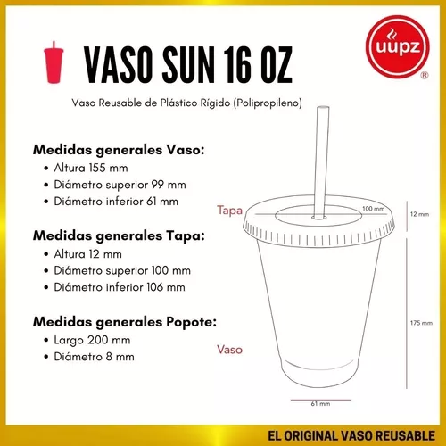 40 Vasos Reusables Para Café Frio Tipo Star Venti Mini 16 Oz