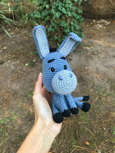 Jengi Y Burro Amigurumis Muñecos Tejidos Personajes De Shrek