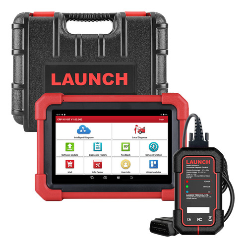 Escáner Automotriz Launch Crp919 Max Bt V5.0 Multimarca Obd2