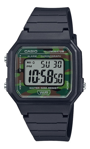 Reloj Casio Para Hombre W217h-3bv Digital Clásico Diseño