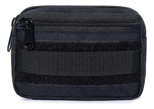 Cartera Bolsa Molle P Cinturón Mochila Táctica Militar W80 Color Negro Diseño De La Tela Bolsa Cartera