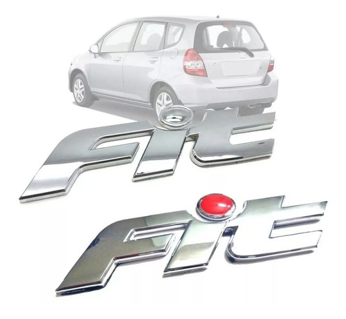 Insignia Baul Honda Fit 03-07 Trasera Logo Emblema