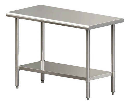 Mesa De Acero Inoxidable Torrey Emt4 Ai 60 X 122 Cm