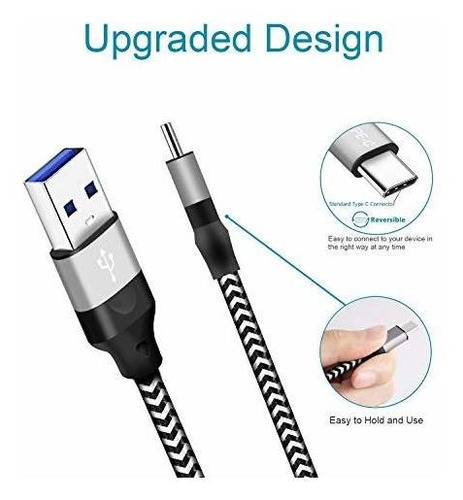 Cable Usb Tipo Pie Para Samsung Galaxy Plus Ultra Fe Tab
