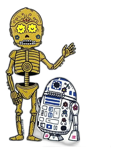 Mis Nopales Star Wars Inspired Droids C3po