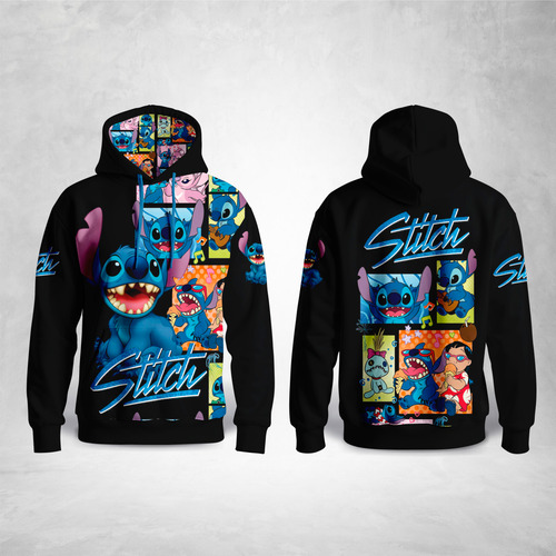 Sudadera Lilo & Stitch Disney Pelicula Unisex Infantil