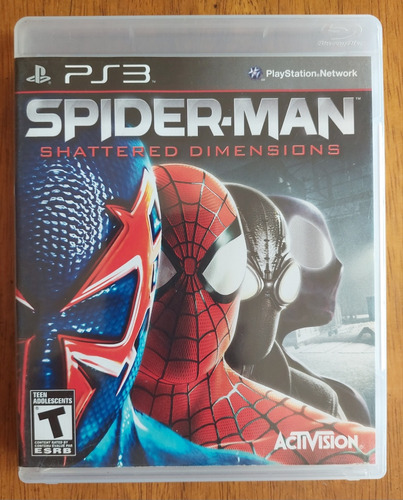 Spiderman Shattered Dimensions Ps3 Juego Playstation 3