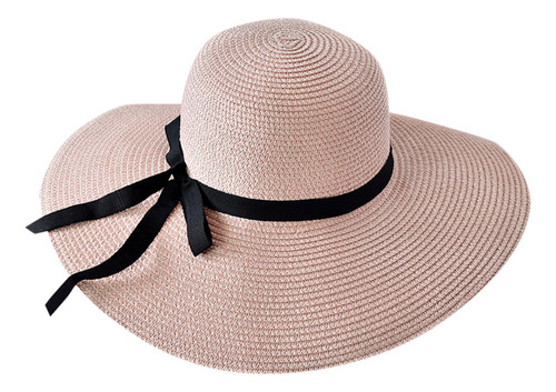 Gorra Flexible De Playa Para Mujer, Plegable, Ancha En Veran