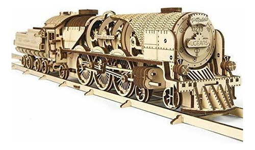 Ugears Utg0045 V-express - Tren De Vapor Con Tienda