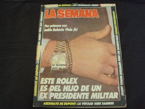 Revista La Semana # 311 (14/10/1982) Asesinato De Dupont