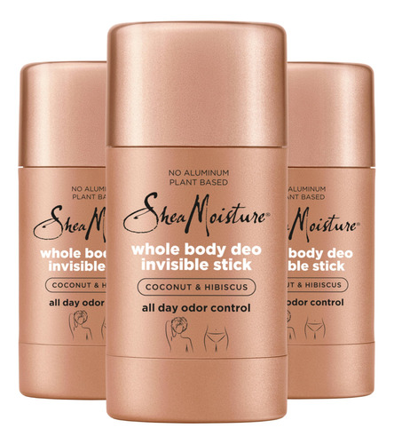 Desodorante Sheamoisture Invisible Stick Coconut & Hibiscus