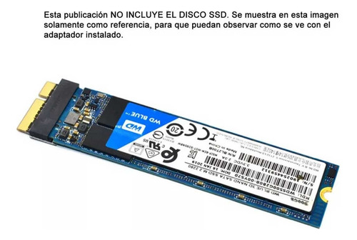 Adaptador M.2 Sata 7+17 Para Macbook 2012-2013 A1398 A1425