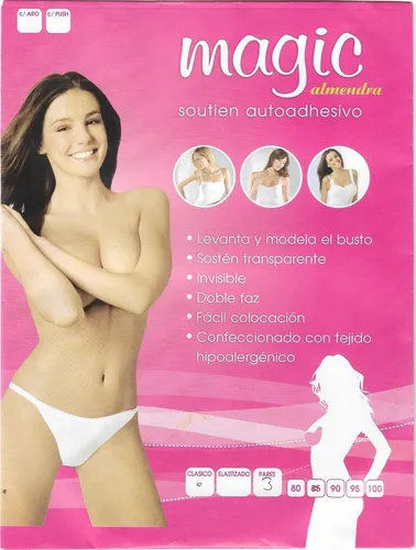 Adhesivo Levanta Modela Busto Magic Bye Bra