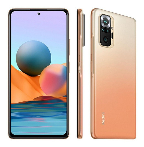 Imagen 6 de 7 de Xiaomi Redmi Note 10 Pro (Global) Dual SIM 128 GB bronce 6 GB RAM
