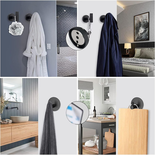 Juego De Herrajes De Baño De Acero Inoxidable De 5 Piezas