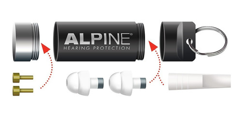 Protetor Auricular Músicos - Alpine Musicsafe Classic