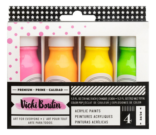 Set Medium Mixed Media Paint 38ml | Pintura Acrilica 4pz