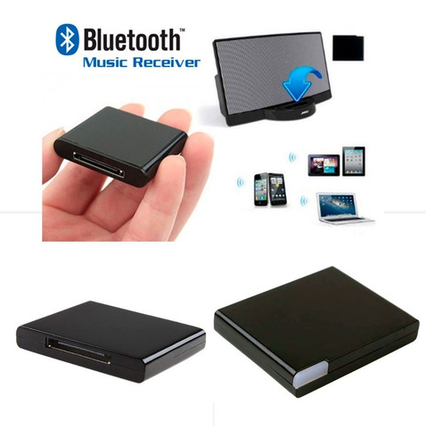 Imagen 1 de 1 de Adaptador Bluetooth 30 Pines Parlantes Tipo Bose Sounddock
