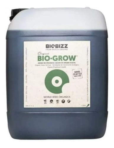 Bio Grow 5lt Biobizz (base Vegetativo Orgánico)