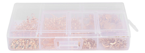 Kit De Fabricación De Pendientes Kc Gold Engastado En Oro
