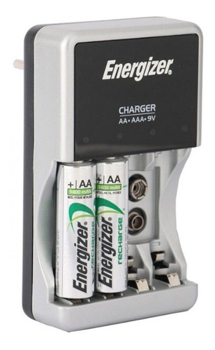 Cargador De Pilas Energizer Aa Aaa 9v Diseño Único Y Moderno