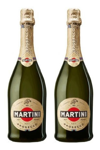 Combo Espumante Martini Prosecco 750ml 2x1 U- Zetta Bebidas 