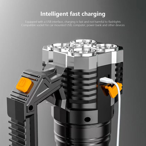 Linterna Led L Explosion Superbrillante Recargable Ca 1167
