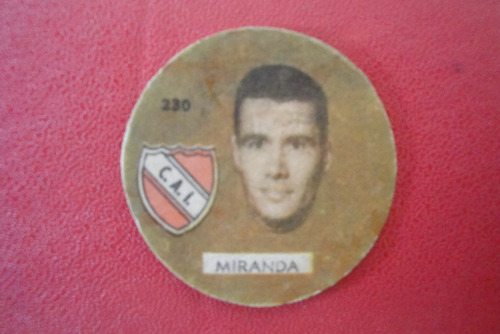 Figuritas Sport Año 1960 Miranda 230 Independiente