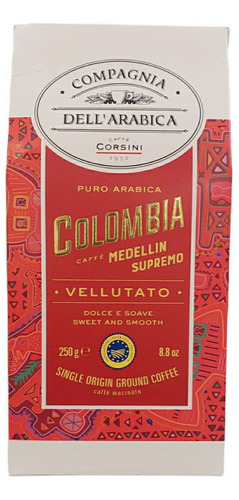 Café Compagnia Dell Arabica Colombia Vellutato 250g