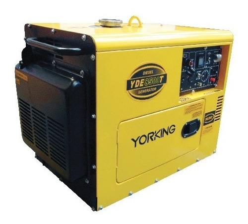 Planta Electrica O Generador Yorking 7,0 Kw Diesel Calenada