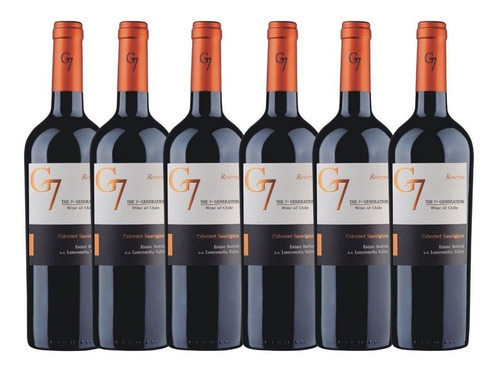 Vino G 7 Reserva Chileno Promo X 6