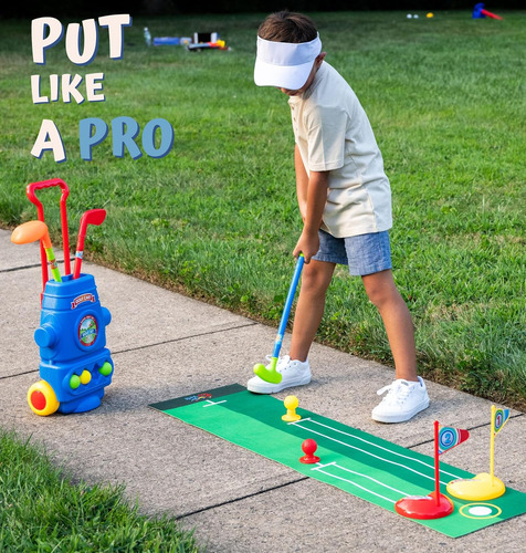 Set De Golf Toyvelt Para Ninos Pequenos: Palos De Golf Para