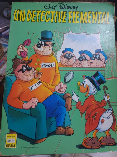 Walt Disney Un Detective Elemental Colección Cucaña No.21 (Usado)