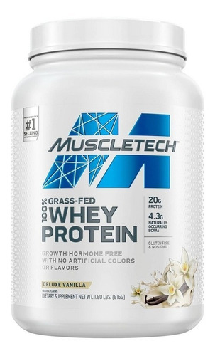 Proteíina 100% Whey Grass  Fed Muscletech