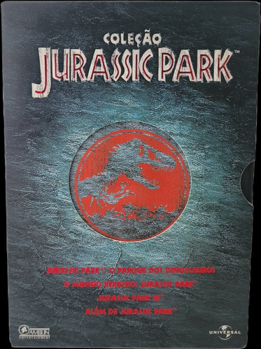 Dvd Jurassic Park 1, 2, 3 + Extras (4 Dvds)