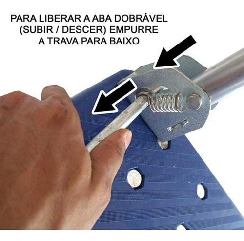 Imagem 4 de 5 de Carrinho De Carga Plataforma 150kg Armazem 4 Rodas Dobravel