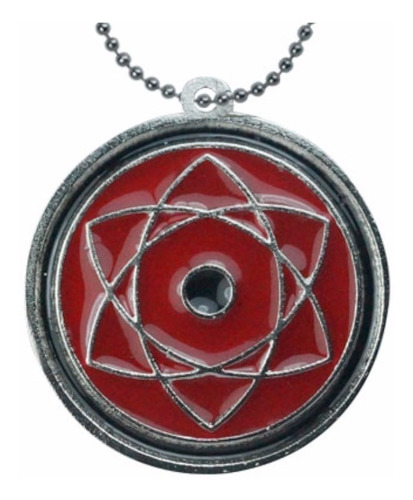 Naruto Dije Collar Sasuke's Mangekyou Sharingan