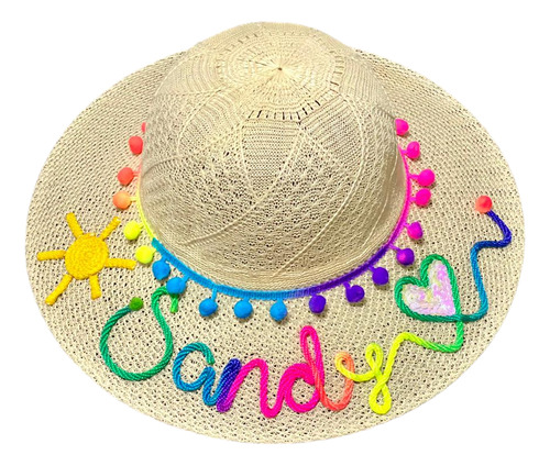 Sombrero Playero Personalizado Lovelyhats 