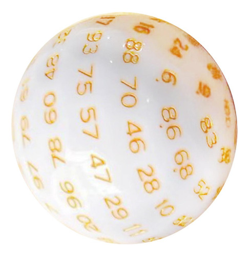 Dados De 100 Lados, Acrílico, Único D100, Dados De Jogo Para