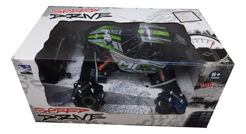 Auto R/c Todo Terreno Usb 6 Canales Mov Lateral Jeg 619-11a