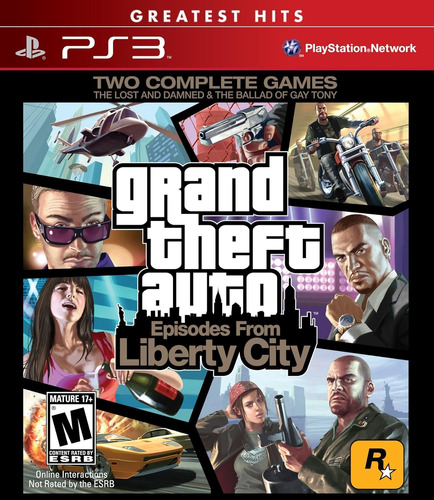 Grand Theft Auto Episodes From Liberty City - Juego De Ps3