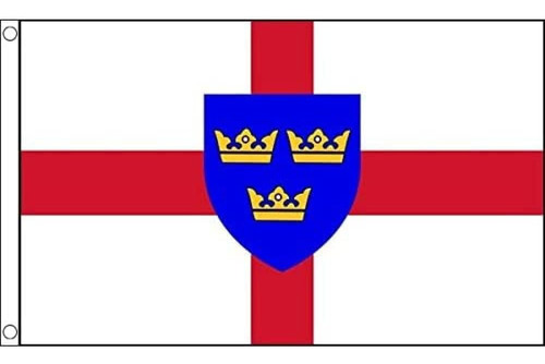 Az Flag Bandera De East Anglia 3x5 Pies Poliéster 100d East