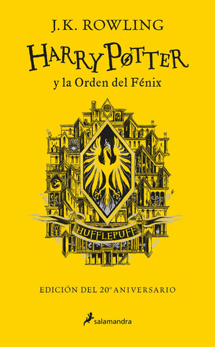 Harry Potter 5 Y La Orden Del Fénix. Ed. Hufflepuff 20 Aniv.