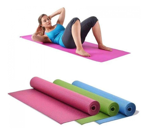Pack 5 Mat De Yoga Alfombra Ejercicios